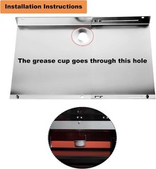 Stainless Steel Gas Tank Heat Shield G460-2900-W2
