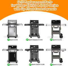 69785 Grill Burner Tube Replacement Parts for Weber Spirit 200 E210 S220 215 BBQ