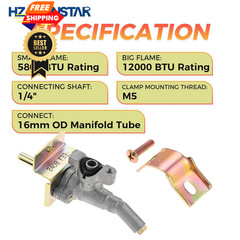 HZ-MONSTAR Gas Grill Replacement Parts Manifold Main Burner For Natural