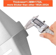 Stainless Steel Heat Deflectors for Weber Genesis E/S-310, E/S-330 2011-2016
