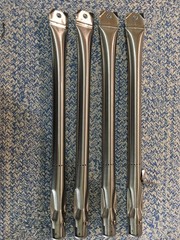 16 1/4″ x 1″ grill burners set of 4