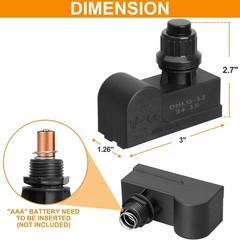 DHLG-12 Grill Igniters for Charbroil Ignitor Replacement, 2 Outlets AAA Battery