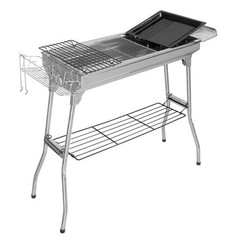 Portable Folding Charcoal BBQ Barbecue Camping Grill Travel Picnic Outdoor