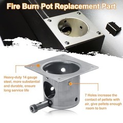 Replacement Parts Kit for Wood Pellet Grills – Auger Motor, Ignitor, Burn Pot, F