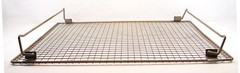 Set of Three 16¾” X 14″ Non-Stick Steel Smoker Grids with Stacking Legs