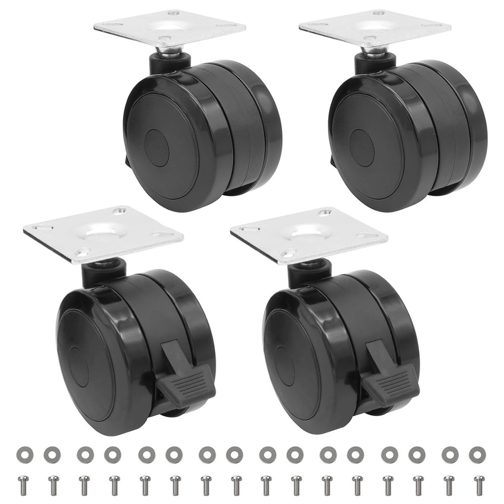69828 69827 Locking Caster for Weber Spirit 200 300 Series Grills, 4 Pack Caster