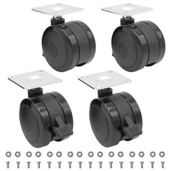 69828 69827 Locking Caster for Weber Spirit 200 300 Series Grills, 4 Pack Caster