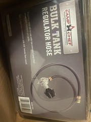 3 Feet Propane Hose with Regulator & Gauge, Universal Gas Grill Regulator for Bl