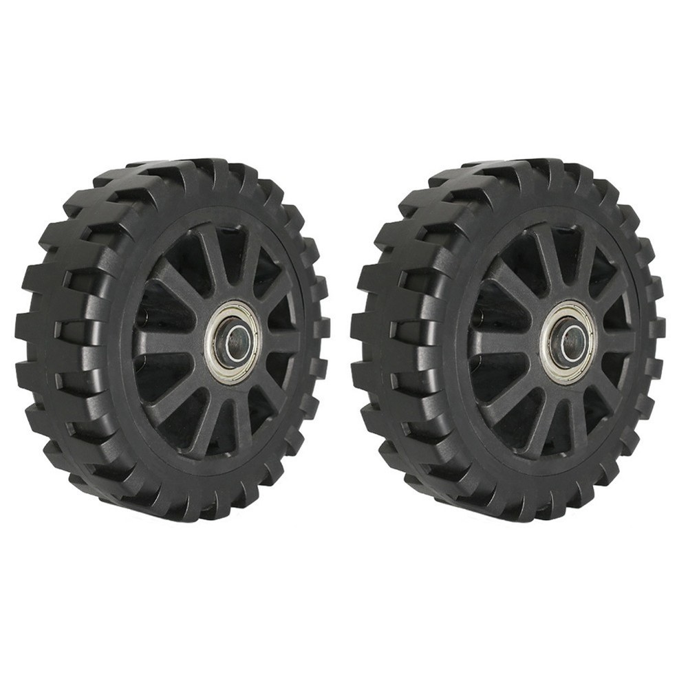 6 Inch Directional Casters 2pcs for Barbecue Grill Accessories Replacement Set