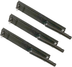 Cast Iron Burners 3-Pack 13 3/4″ Parts Kit for Charbroil Centro Kirkland Thermos