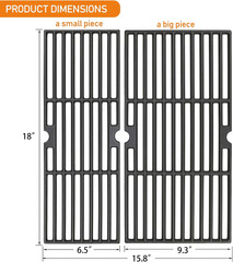 Grill Grates 18 Inch for Charbroil Performance 463625219 463625217 463673519, Gr