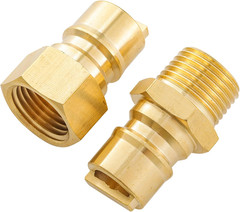 Natural Gas Hose Propane Grill Fitting Connector, Propane Gas Quick Connect Adap