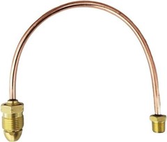 36″ Copper Pigtail Pig Tail 1/4″ Mpt Pol Propane Lpg Extension Regulator Npt Lp