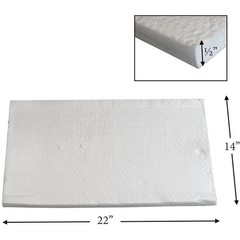 Universal Baffle Insulation Blanket #7 (22″ x 14” x 1/2”)