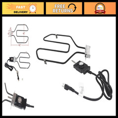 Electric Smoker Grill Temperature Controller 120V AC 15A Heating Element Kit
