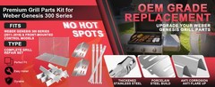 Grill Parts Kit for Weber Genesis 300 330 Series Genesis E330 E310 S310 S330