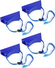 4 Pack Cylinder Wall Mount Bracket 4-12in Tank Holder Strap for Gas Bottles Labs