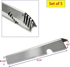 17.1″ Stainless Flavorizer Bars Fit Weber Genesis II / II LX 300 Series (5-Pack)