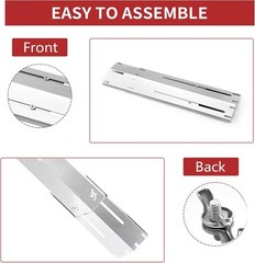 Adjustable Heat Plate Shield, Universal Heat Burner Tents, Heavy Duty Flame T…