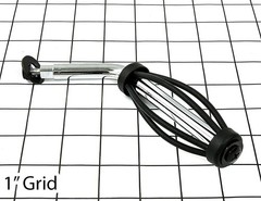 Charbroil Grill Part # C404-0500-W2 – Handle, F/ Charcoal Door,