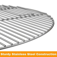 only fire BBQ Solid Stainless Steel Cooking Grate for Grill, Fire Pit, 36-inch