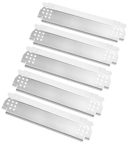 Grill Heat Plates Replacement Parts for 5 Pack Stainless Steel Heat Plates