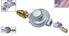 Multicolored Propane Low Pressure Regulator – 75,000 BTU for BBQ Grills