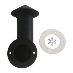 Steel Grill Smoke Stack for Traeger Pellet Grills with Chimney Cap and Gasket