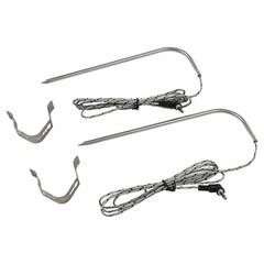 Easy to Use For Traeger Grills Wood Pellet Oven Meat Probe PT1000 2 Pack