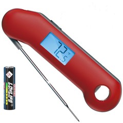 ThermoMaven Professional Digital Meat Thermometer, Ultra Fast Dark Red & Gray