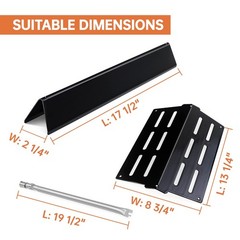 Grill Parts 7620 Flavorizer Bars for Weber Genesis E310 E320 E330 S310 S320 S…