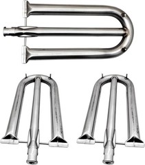 3-Pack Stainless Steel Burner Set for American Outdoor Grill