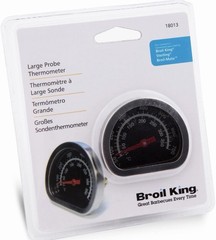 Broil King 18013 Large Replacement Lid Heat Indicator, Silver