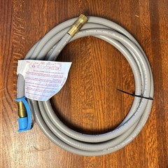 12’ Outdoor Gas Hose Natural Propane LP Gas 1/2” Quick Connect NEW M.B. Sturgis