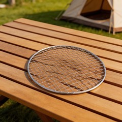 Mesh Design Stainless Steel BBQ Grill Rack for Camping Picnics and Backyard Use