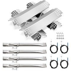 Grill Replacement Parts Home Depot Nexgrill 4 Burner Burners Heat Plates 4pc