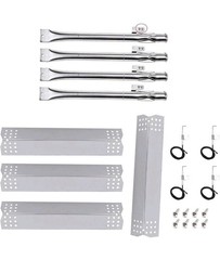 Grill Repair Kit Stainless Steel Burner Tubes Heat Plates Igniter for Nexgrill