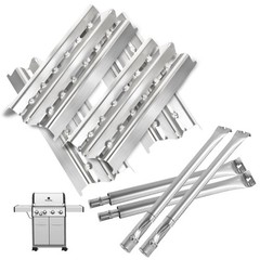 Broil King Baron Regal Grill Parts Heat Plates Burner Tubes Stainless 9221-64