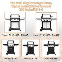 Grill Replacement Parts for Broil King Signet 320, 9468-54, 9865-54, 9468-54,…