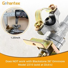 Griddle Burner Valve Compatible with Blackstone 36 Gas Grill 1554,…