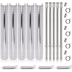 Grill Parts Charbroil 5 Burner 4 Burner Replacement Stainless Steel Set Safe New
