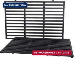GGC 7638/7639 Grill Grates for Weber Spirit &Spirit II 300 Series, 17.5″ Grill P