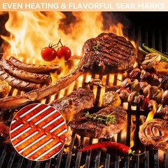 Charbroil Grate for Commercial Infrared, 17″ Grill Grates 3 Burner