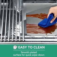 Universal Grease Tray with Catch Pan Replacement for Nexgrill Sliver Universal