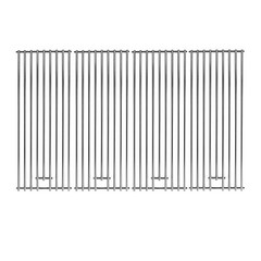 19.25″ Stainless Steel BBQ Grill Grates Replacement – 4 Pack for Bull Angus, Bra