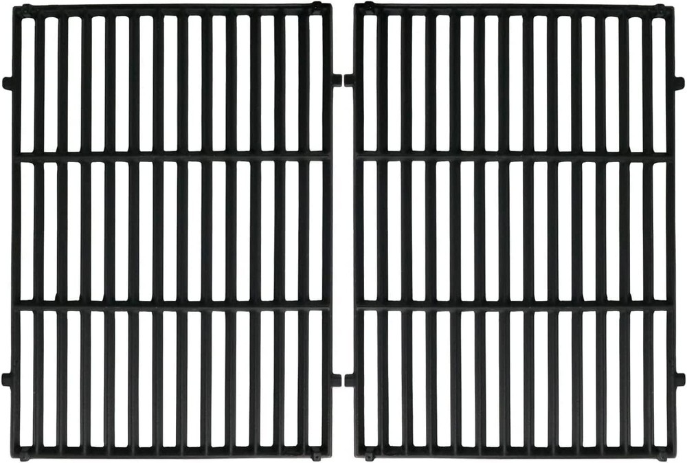 18.75″ Cast Iron Cooking Grates for Weber Genesis II LX 300 66095 2-Pack