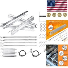Complete Replacement Kit for Charbroil Advantage Grill – 4 Burners & Heat Plates
