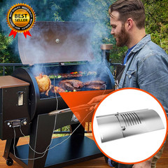 Flame Broiler Kit for Pit Boss PB820 PB850 Series Pellet Grills, Adjustable