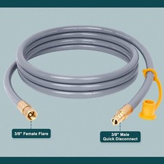 GASPRO 10 Feet 3/8″ ID Natural Gas Hose, Low Pressure LPG Hose