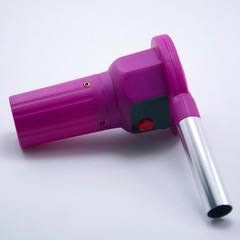 Handheld Air Blower for Efficient Charcoal Ignition During Outdoor Cooking